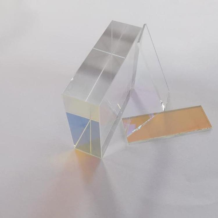 Sapphire crystal K9 glass light guide block